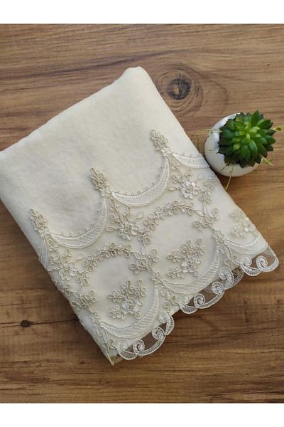 Çeyiz Bahçesi Dowry Fabella Velvet Towel