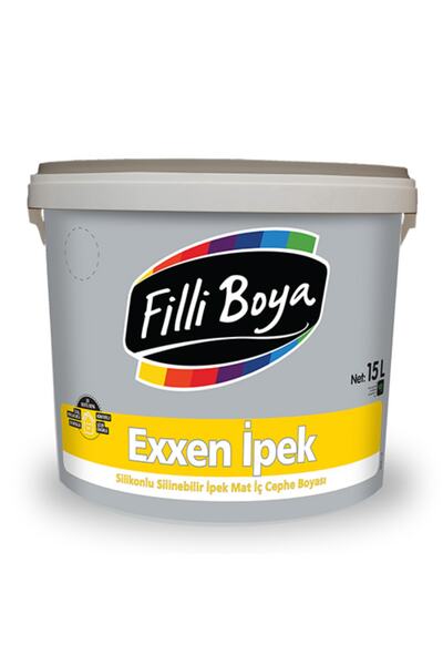Filli Boya Exxen Ipek Silinebilir Mat Son Kat Iç Cephe Boyası
