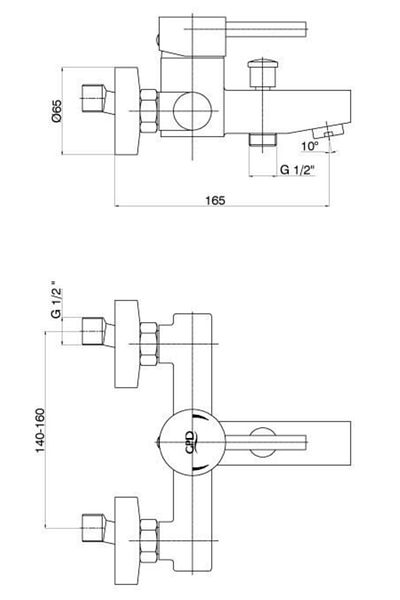 GPD Bathroom Faucet Espina Mbb70