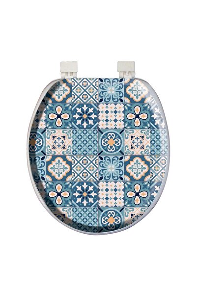 Softy Classic Yumuşak Desenli Klozet Kapağı Seramik Desen