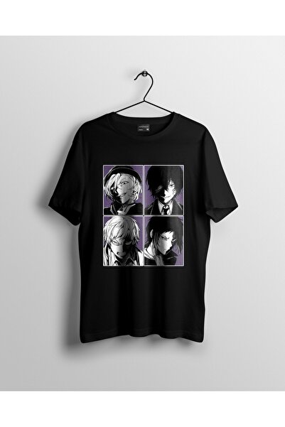 karikatürstore Bungou Stray Dogs Dazai Osamu, Nakahara Chuuya, Nakajima Atsus...