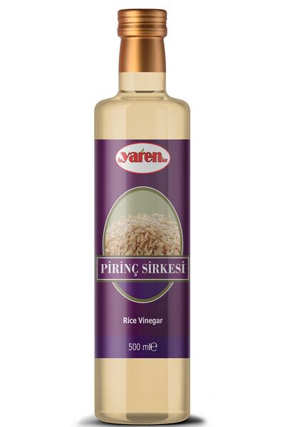 Yaren Doğal Ürünler Pirinç Sirkesi 500 ml Prinç Sirkesi Doğal Fermente Katkıs...