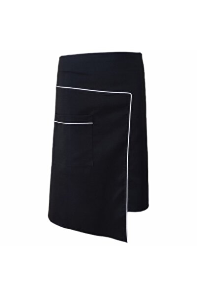 isinigiy نصف مريلة أنابيب أبيض وأسود