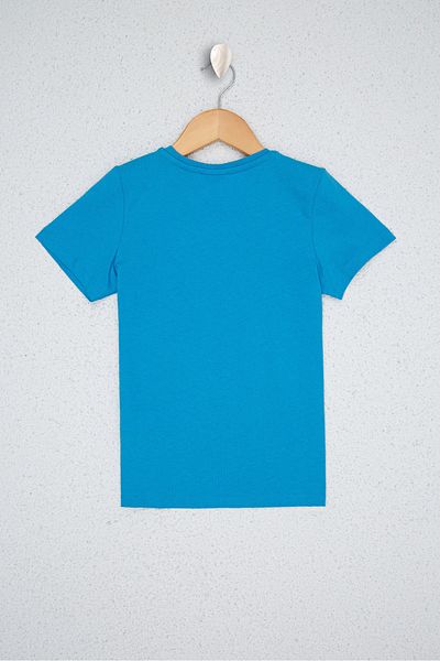 U.S. Polo Assn. Синя момчешка тениска