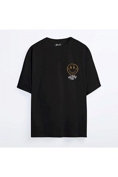 Shout Μπλουζάκι Unisex Oversize Nucking Futs Oldschool