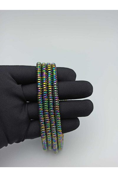 Yüksel Boncuk 6 mm Disc Hematite - Array Natural Stone