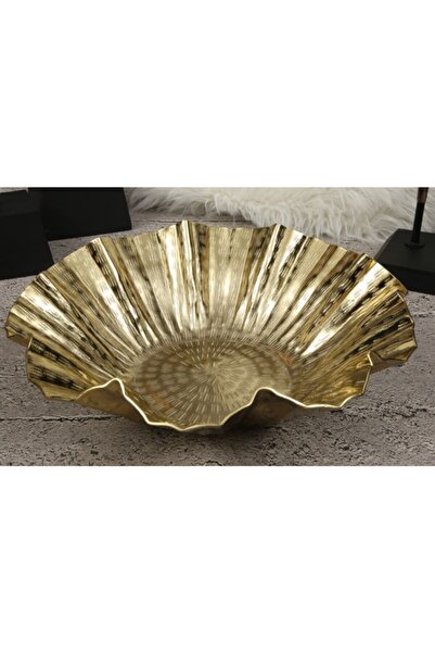 Evdema Altın Dekoratif Çanak Model