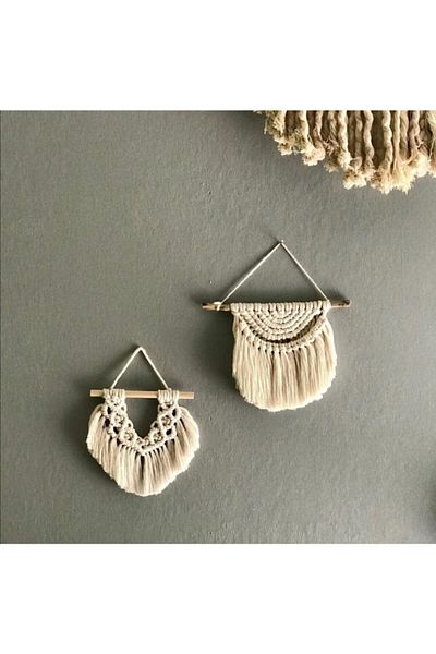 Foksan Deri Macrame Tiny Wall Ornament