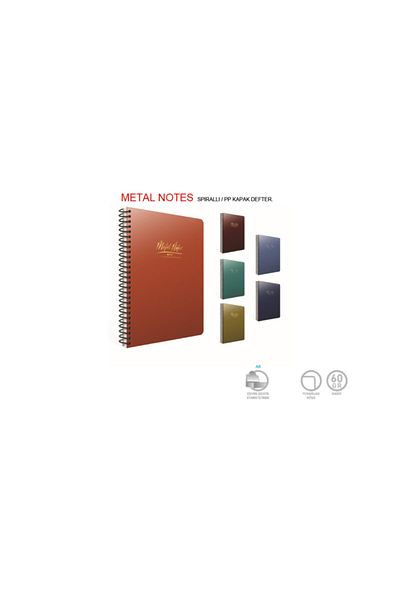 Gıpta ملاحظات معدنية Sp.pp Kpk.def17x24 80 Yp غير مبطن (قطعة واحدة)