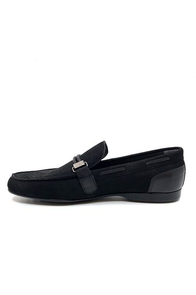 Fosco Nubuck Casual Men's Shoes 2076 983 46 Black