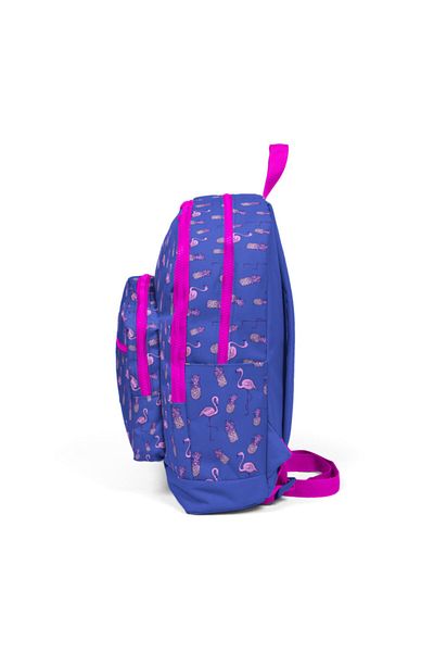Coral High Set de genți din 2 piese cu model flamingo lavandă Adalinhome Kids
