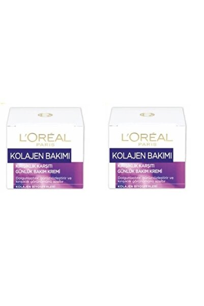 L'Oreal Paris Kolajen Bakımı Kırışıklık Karşıtı Günlük Bakım Krem 2x50ml