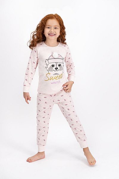 ROLY POLY Rolypoly Sweet Winter Pinkmelange Girls Pajama Set