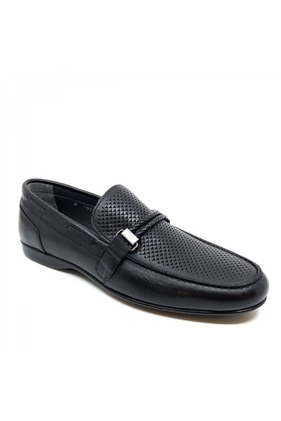 Fosco Men's Black Shoes 2076 46