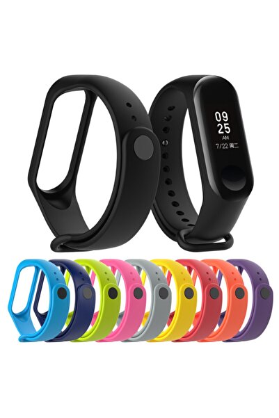 gaman Xiaomi Mi Band 5 Ve 6 Ya Uyumlu Silikon Kordon 10 Li Set