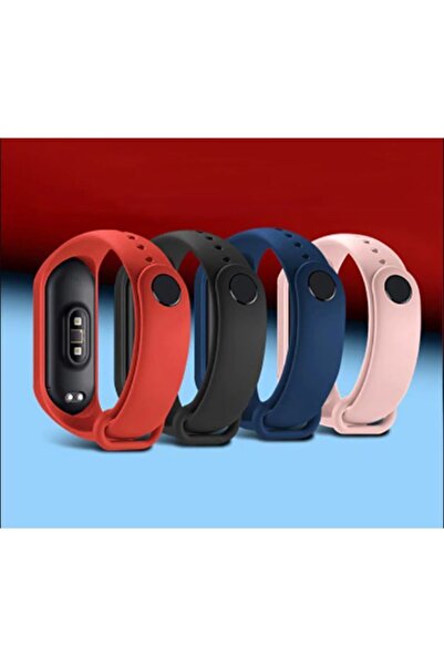 gaman Xiaomi Mi Band 5 Ve 6 Ya Uyumlu Silikon Kordon 4 Lü Set