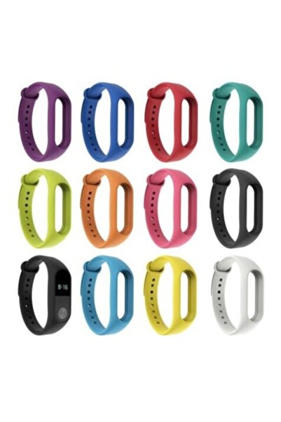 gaman Xiaomi Mi Band 5 Ve 6 Ya Uyumlu Silikon Kordon 12 Li Set