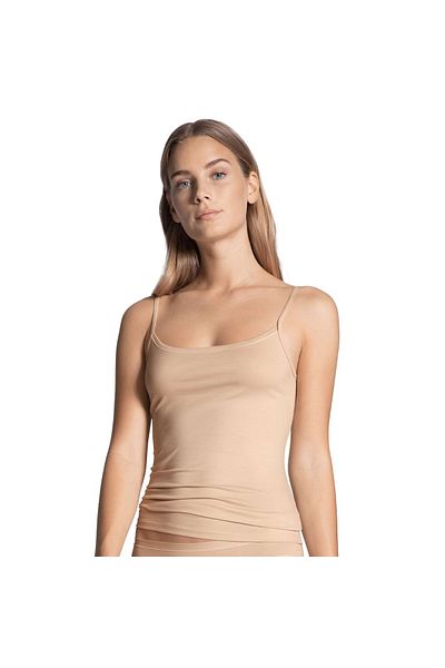 Calida Damen Spaghettitop - Natural Comfort, Unterhemd, Top, Jersey, einfarbig