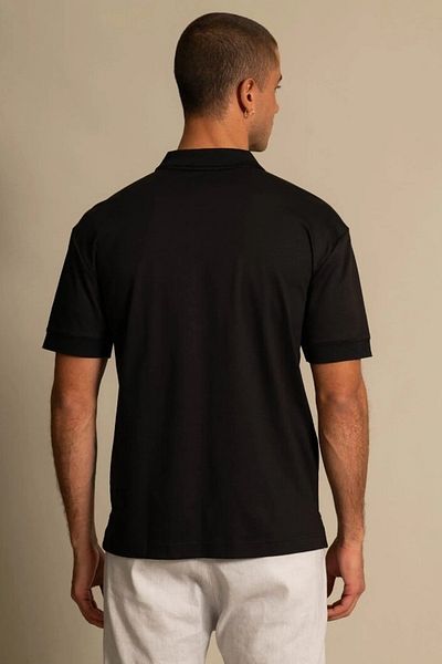 Calvin Klein Pánské černé polo tričko K10k111193beh