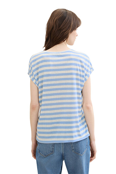 Tom Tailor Denim křupavé pruhované tričko