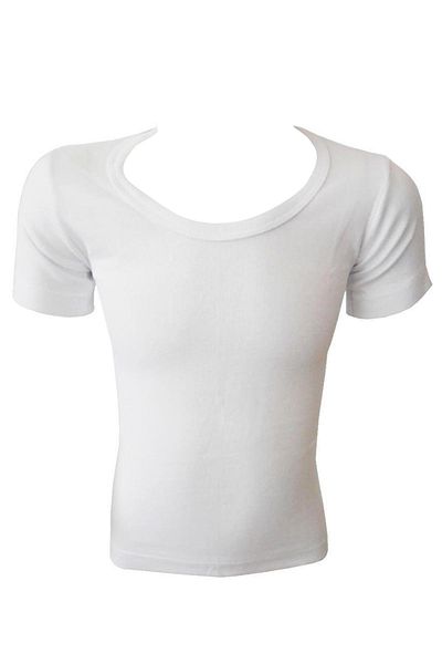 Kompedan Λευκό εσώρουχο - Boy's Crew Neck K0803