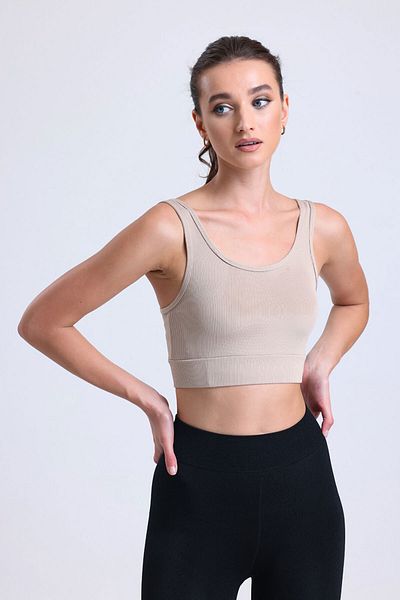 Kompedan Cropped Crop Top - Αθλητικό σουτιέν