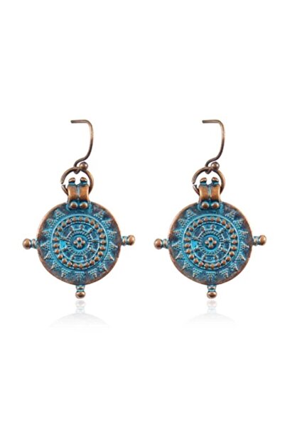 Bylin Takı Vintage Bronze Earrings