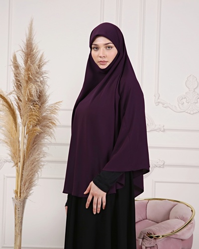 DİLNUVAR OVAL TIE SUFLE PRACTICAL SCARF