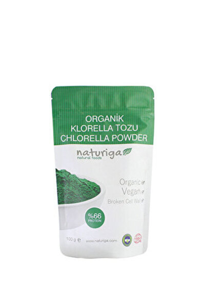 Naturiga Organik Chlorella Tozu 100 gr ( 2 ADET )