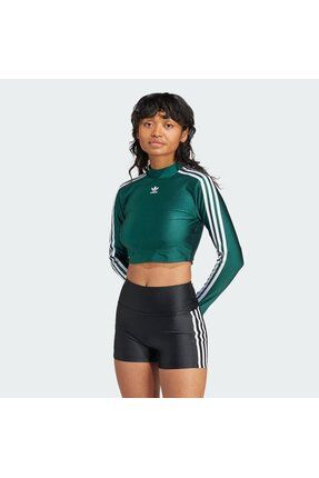 adidas 3 Stripes Cropped Kad n Ti ort Fiyat Yorumlar Trendyol