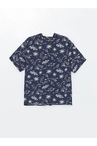 LC Waikiki LCW детска риза с къс ръкав за момче