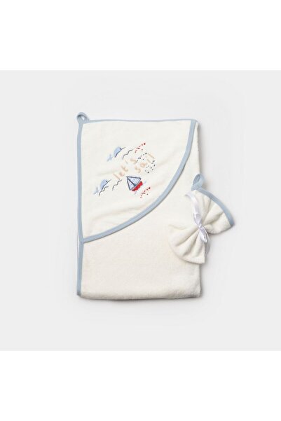 Biorganic Sun Lets Knitted Towel 85x90 Cm 66456