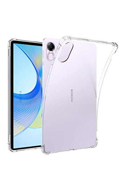 Jolita HonorPad X9 11.5 inç Uyumlu Şeffaf Silikon Tablet Kılıfı Koruma Arka K...