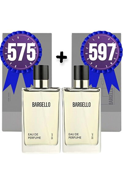 Bargello Parfüm 575 Erkek Woody 50 ML + 597 Erkek Woody 50 ML EDP