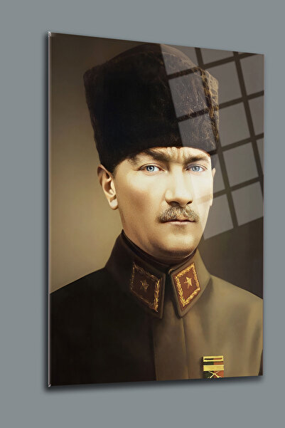 glassartdesign Tabloul de sticlă Ataturk 69