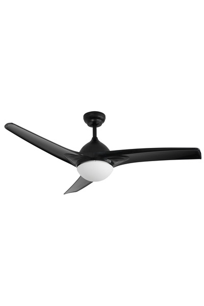 DLC GROUP Dlc Favonıo 35W Bakır Motor Led Siyah Tavan Vantilatörü 132cm