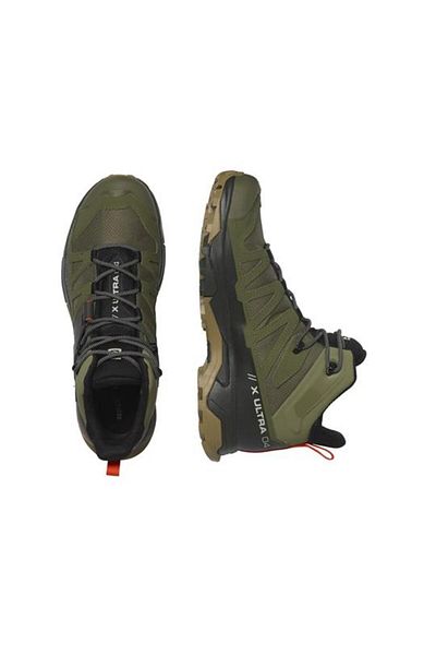 Salomon X Ultra 4 Mid Gtx Men's Boots Deep Lichen Green/Peat/Kelp-27088-