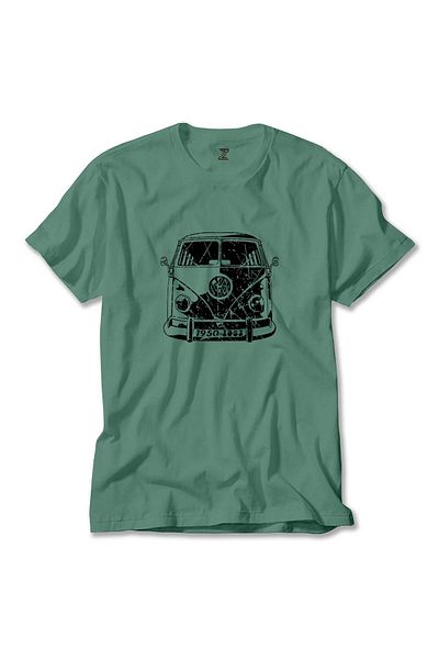 Z zepplin Πράσινο μπλουζάκι Volkswagen Van BW