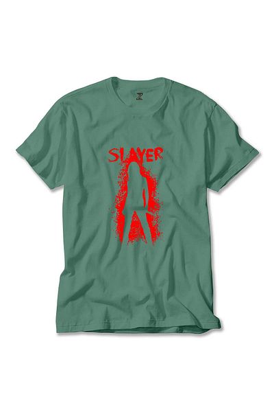 Z zepplin Πράσινο T-Shirt Slayer Shadow Man