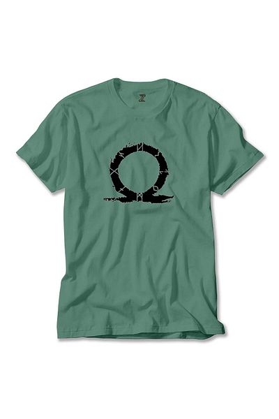 Z zepplin Πράσινο T-shirt God Of War Ragnarok Omega