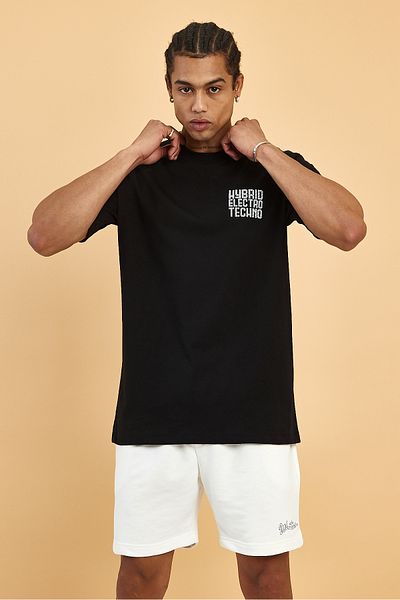 Weyeze Hybrid Electro Techno Printed T-Shirt Af-Y39126Lns