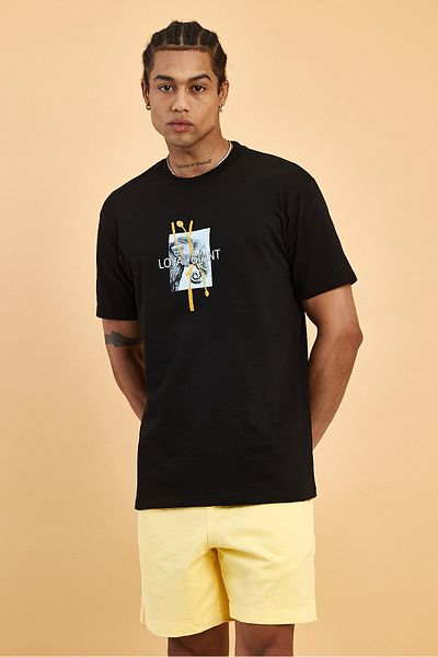 Weyeze Loyal Giant Printed T-Shirt - Af-Y39125Lns