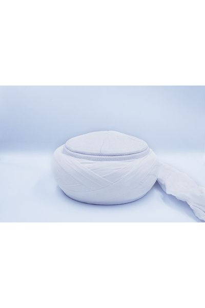 sehzadegiyim Sultan Model Beyaz Sarık