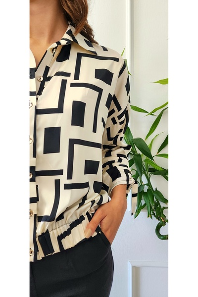 AYHAN Каре Десен Гомлек