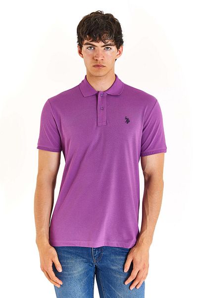 U.S. Polo Assn. Tricou sport pentru bărbați U.S. Polo - Guler polo Slifit, G081GL011.000. 1792406   GTP