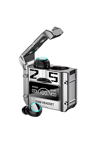 JUNGLEE M25 KABLOSUZ OYUNCU KULAKLIĞI LED IŞIKLI KULAİÇİ TWS BLUETOOTH OYUN KULAKLIK EKRAN ŞARJ GÖSTERGELİ