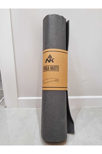 Lider MAGNESİA Чорний килимок для йоги - для тренувань та кемпінгу 155*60 см