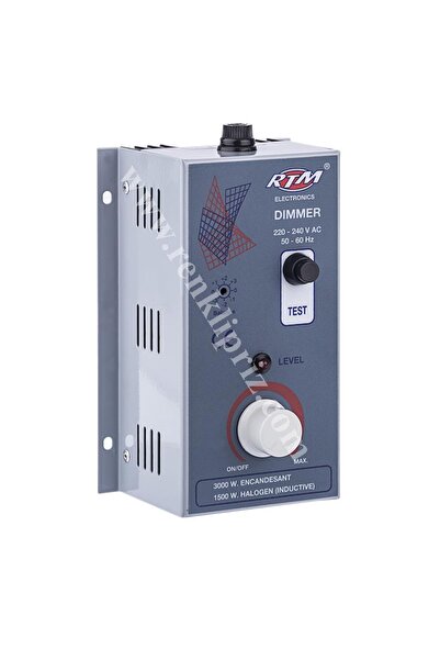 Rtm Sıva Üstü Dimmer 5000 Watt 25 Amper Rpd26500