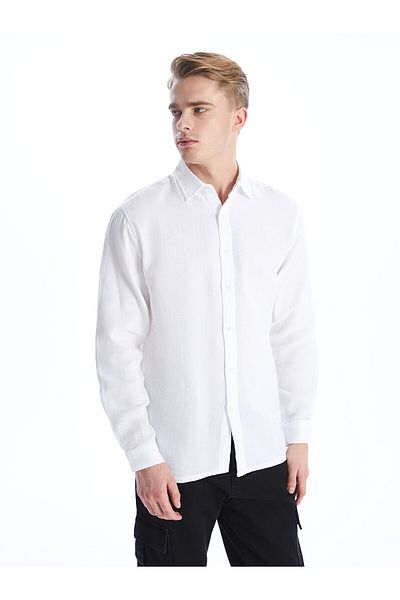 LC Waikiki Pánská košile – Regular Fit, Dlouhý rukáv