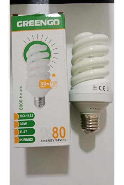 Greengo GO-1121 30W E27 KIRMIZI